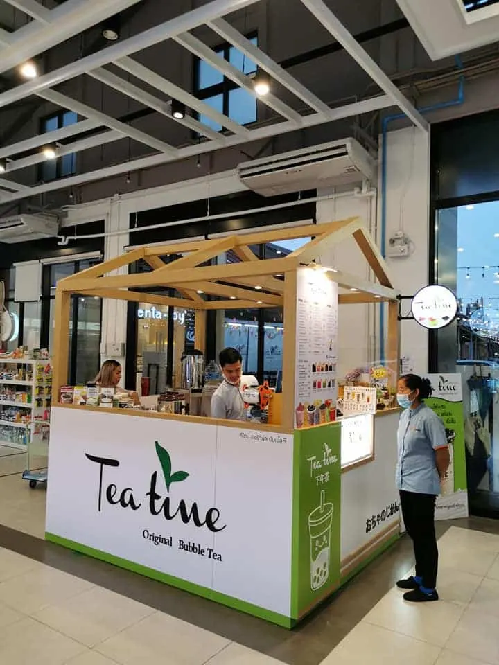 Teatime original ชานมไข่มุกไต้หวัน