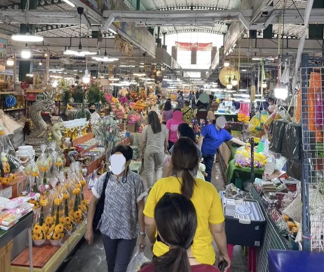 ตลาดดอกไม้ปากคลองตลาดใหม่