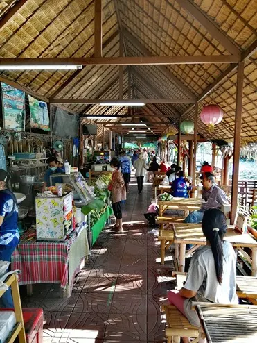 ตลาดน้ำ2คลอง วัดตลิ่งชัน