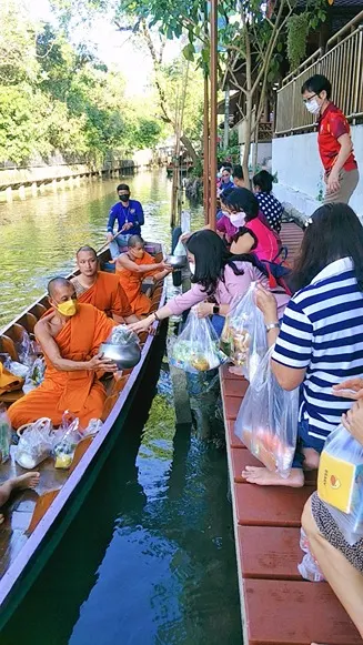 ตลาดน้ำ2คลอง วัดตลิ่งชัน