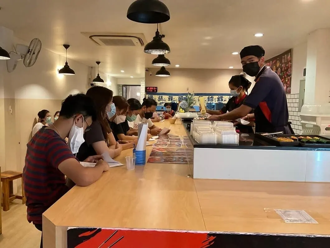 ภาพ บ้านซูชิ ซูชิย่างไฟ