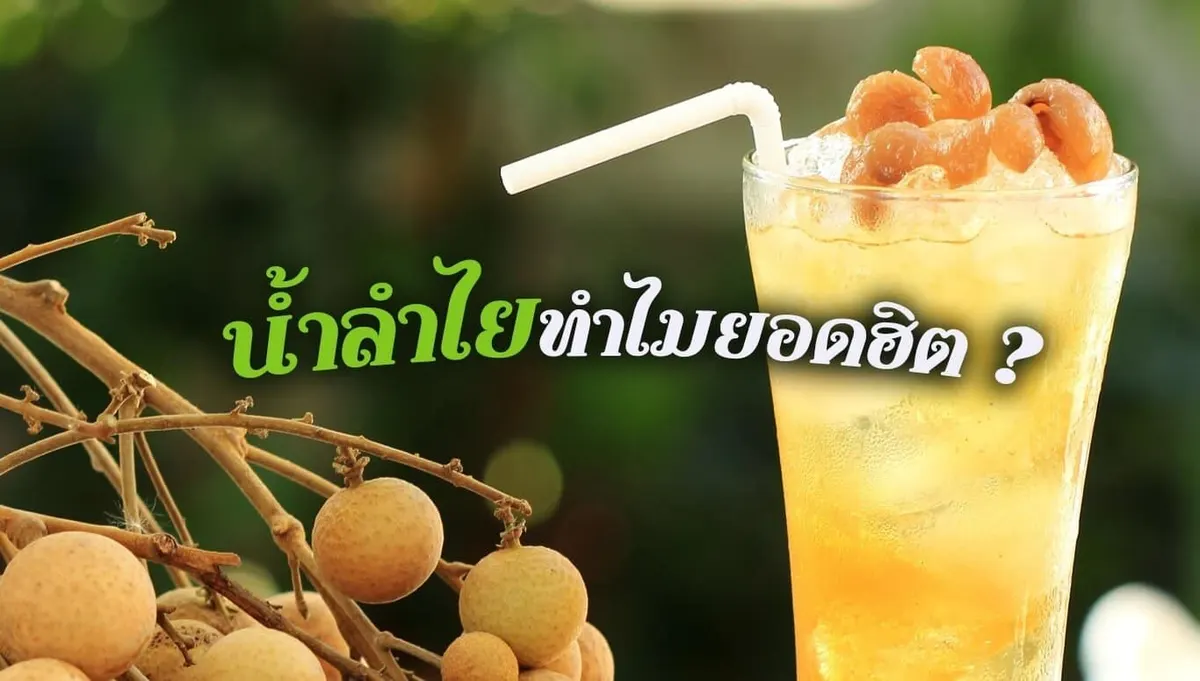 น้ำลำไย (Longan Juice) ทำไมฮิตติดใจคนกิน