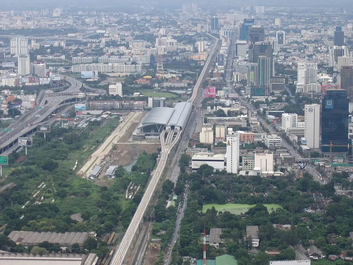 ภาพ รวม แอร์พอร์ตลิงค์