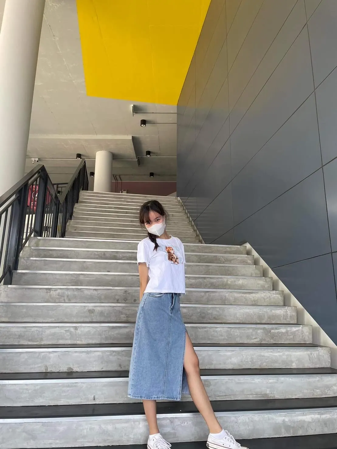 รีวิวการขายส่งกระโปงยีนส์ยาว