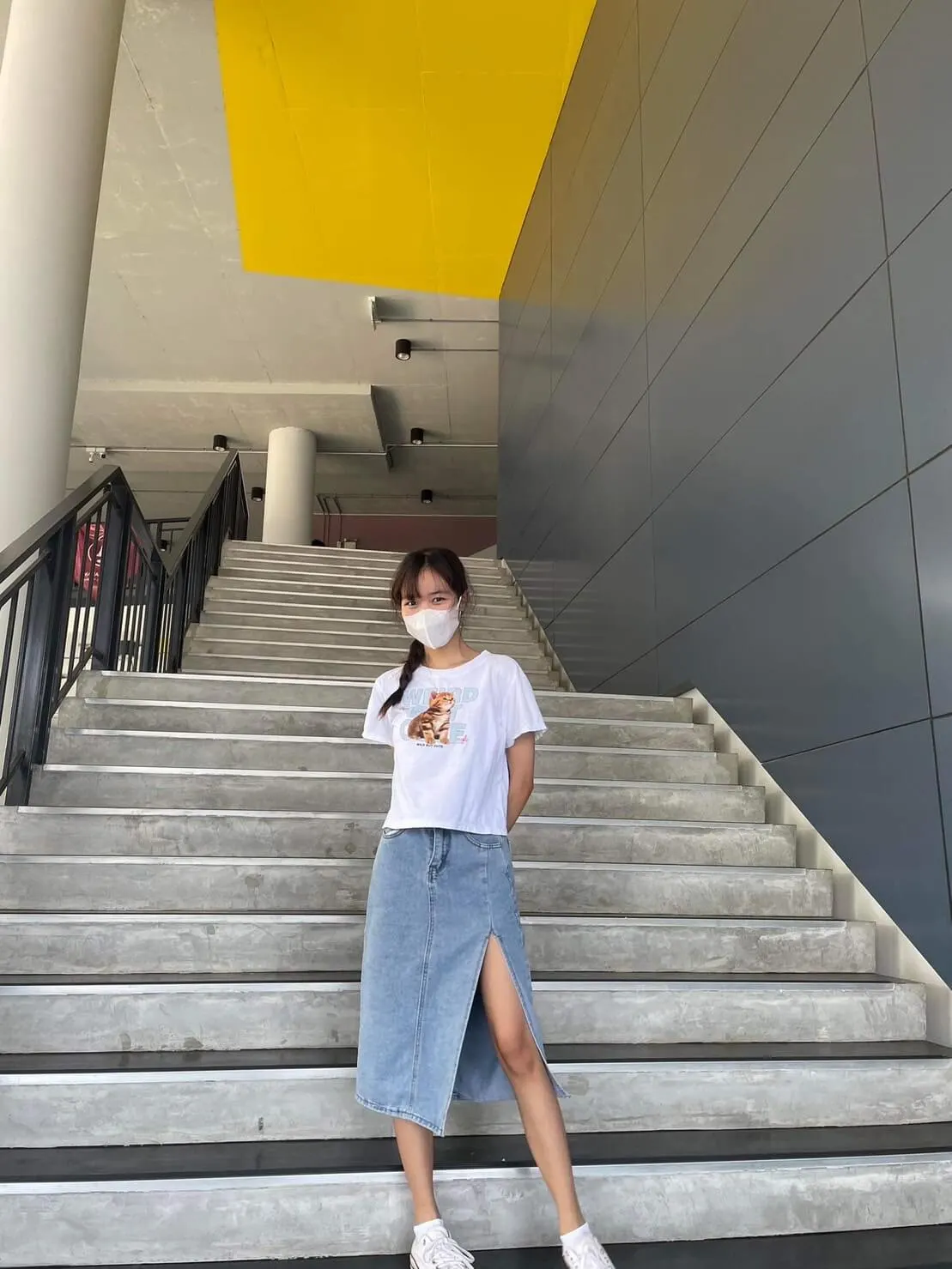 รีวิวการขายส่งกระโปงยีนส์ยาว