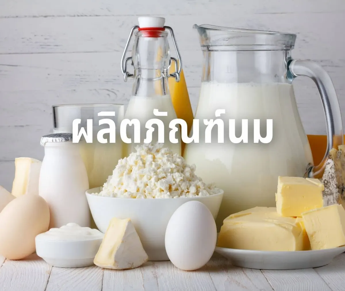 ผลิตภัณฑ์นม อาหาร