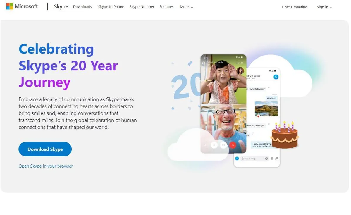 โปรแกรม Skype