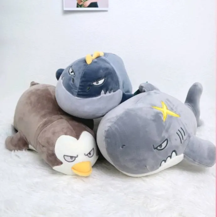 Happylife ตุ๊กตาหมอนกอด หมอนกอดฉลาม