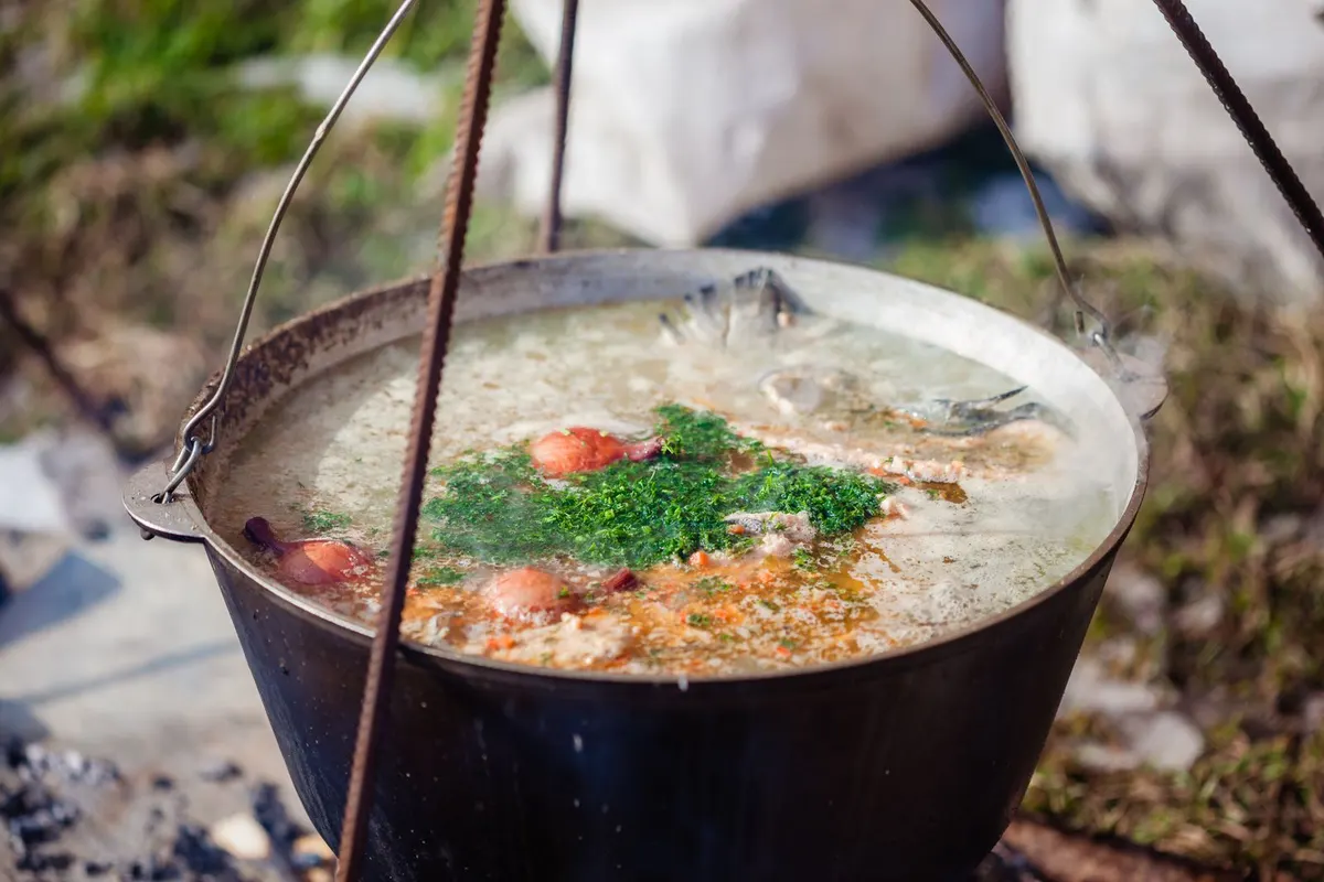 หม้อหุงข้าวใช้น้ำต้มไก่หุงข้าวมัน